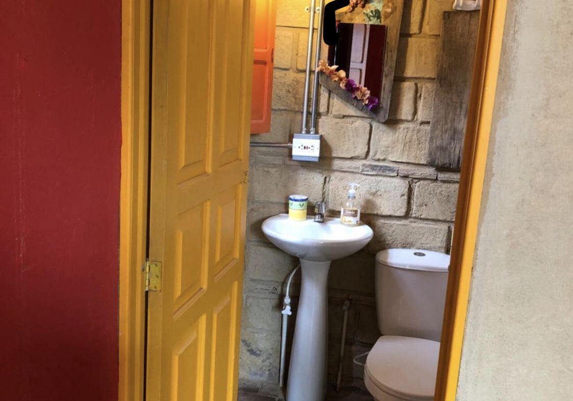 Baño privado de La Rústica