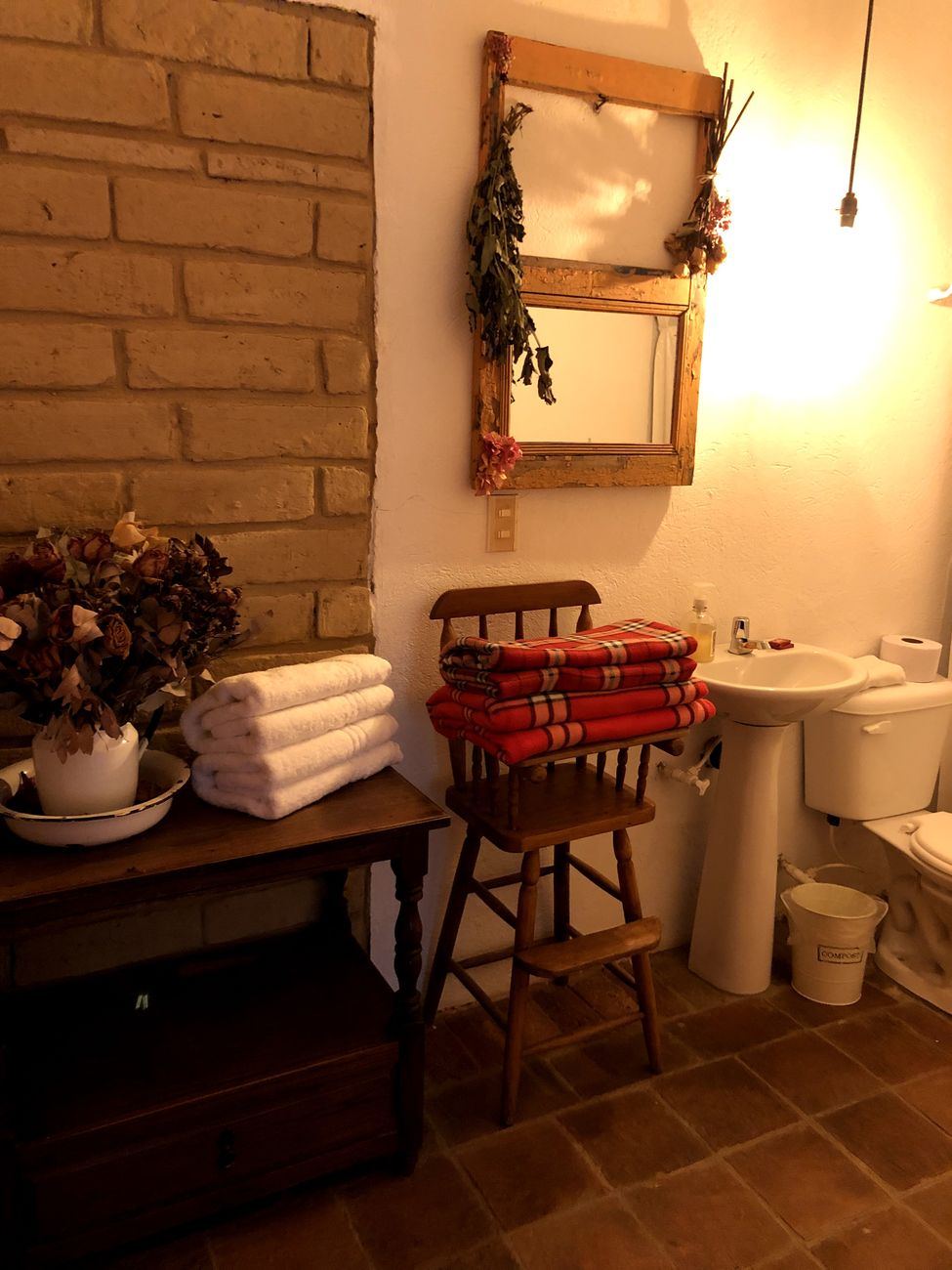 Baño privado de Los Vitrales